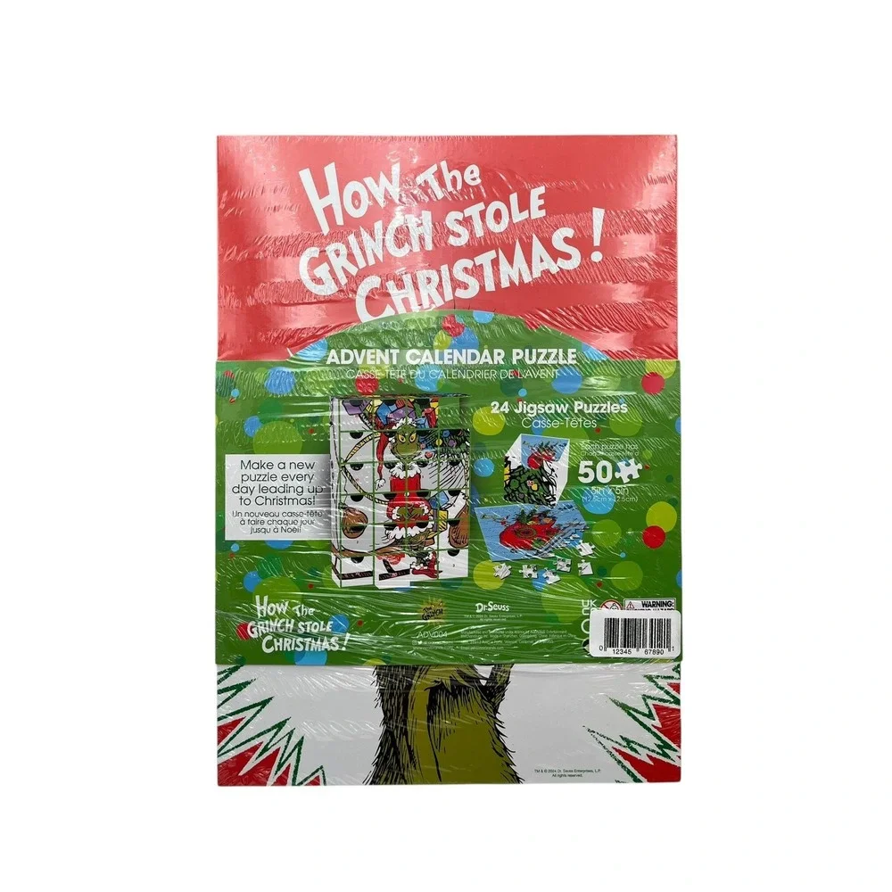 How The Grinch Stole Christmas Advent Calendar‎ Puzzle Factory Sealed